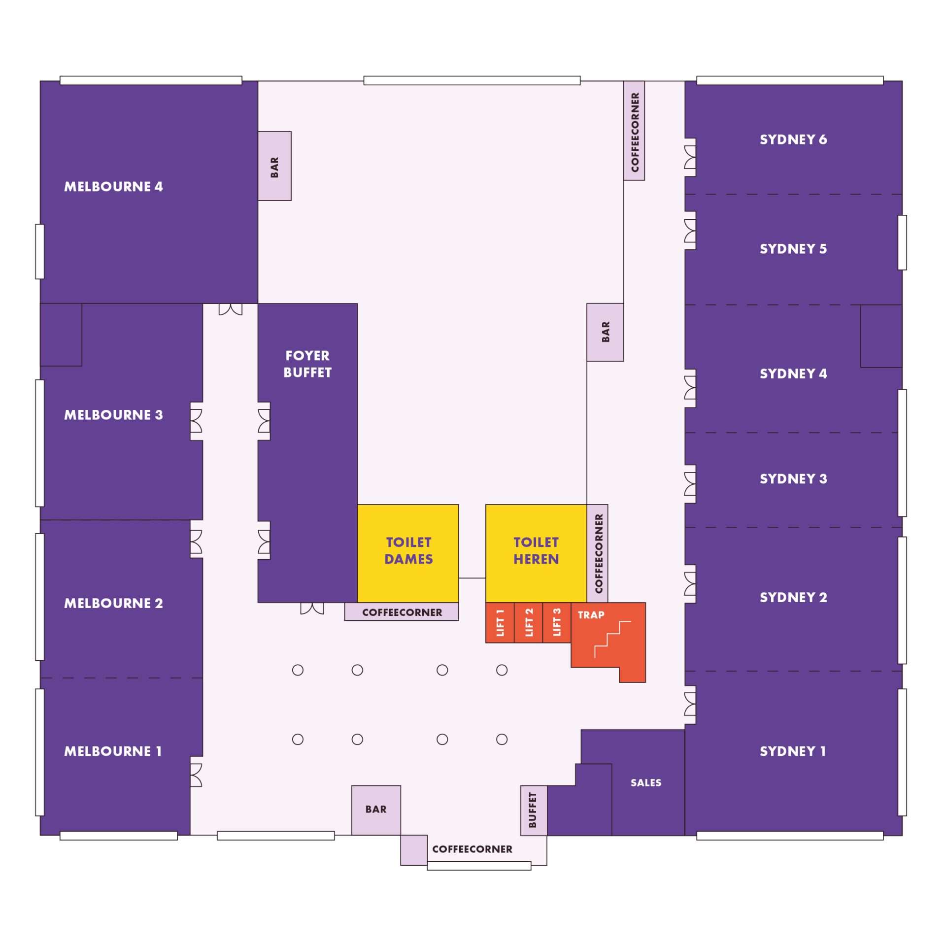 Plattegrond Clinops 2026 eerste verdieping